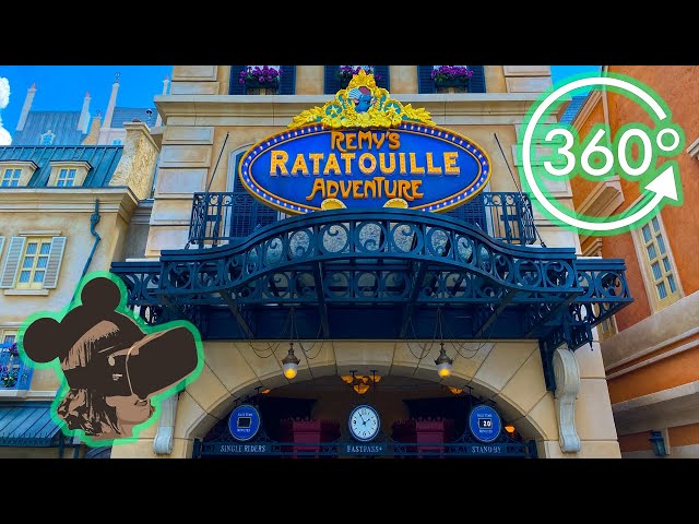 360º Ride on Remy's Ratatouille Adventure at EPCOT