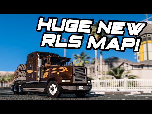 HUGE New Map For RLS Career Mode | RLS Career Overhaul | BeamNG Career Mod
