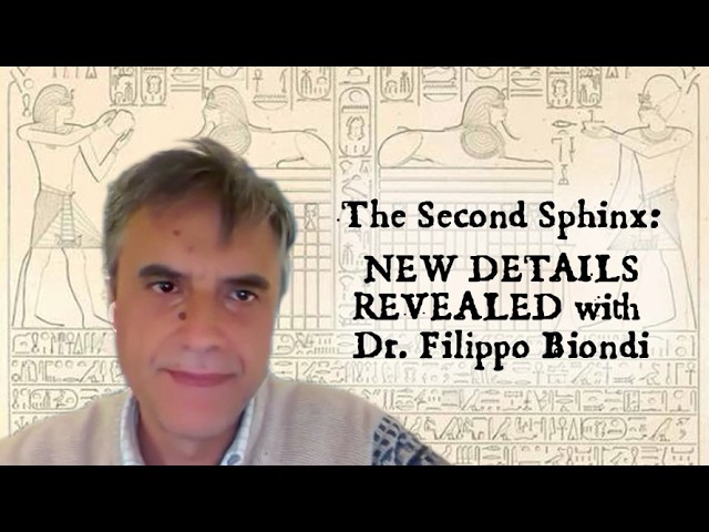 ¡Segundo Sphinx DETALLES y el Proyecto ArchaeoSAR para escanear los sitios más importantes del mu...