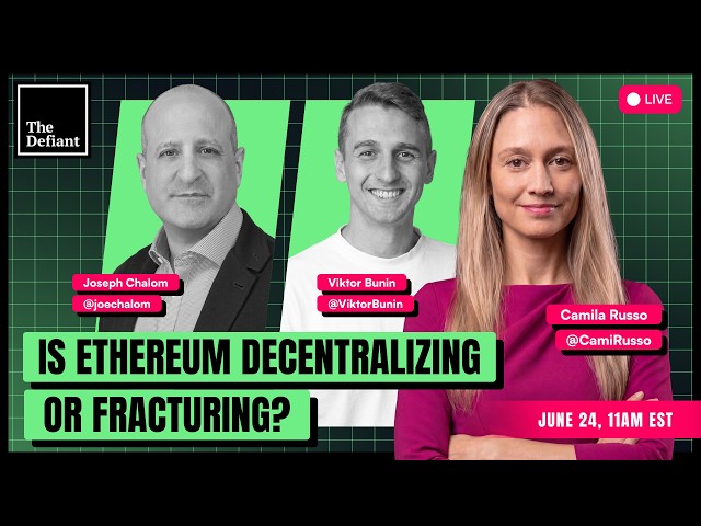 🟢 LIVE: Who Controls Ethereum Now? EF Restructuring & the Rise of EthLabs