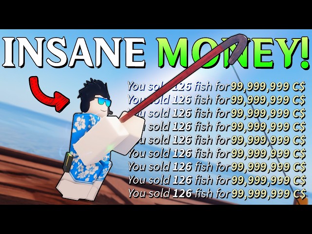 The CROWBAR ROD Surprised Me for Grinding Money in Fisch!
