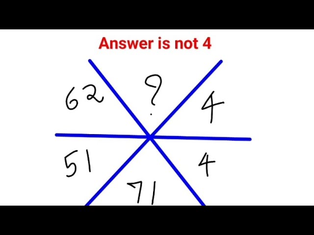 Answer is not 4. 99% failed this IQ test #fastandeasymaths #math #puzzle #aptitude #mathspuzzles