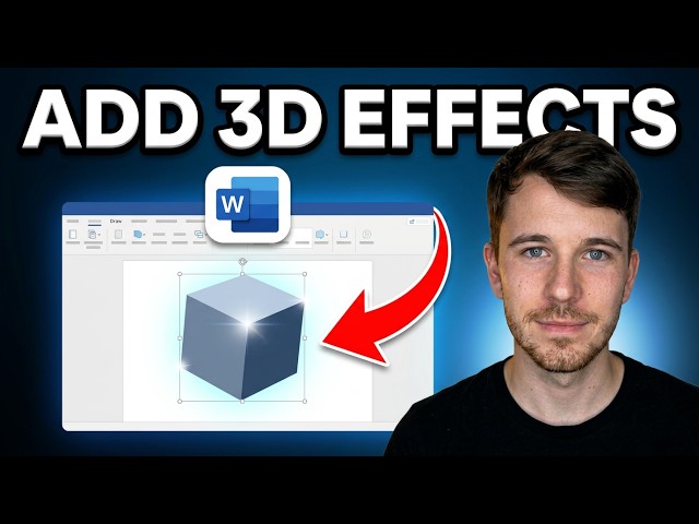 How to Add 3D Effects to a Shape in Microsoft Word (Full Guide)