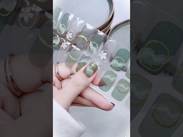 Nail Sticker - Easy nail design idea