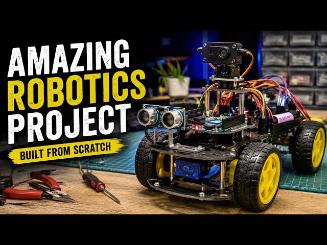 Amazing Robotics Project | Arduino Robot Video #engineering #electronics 