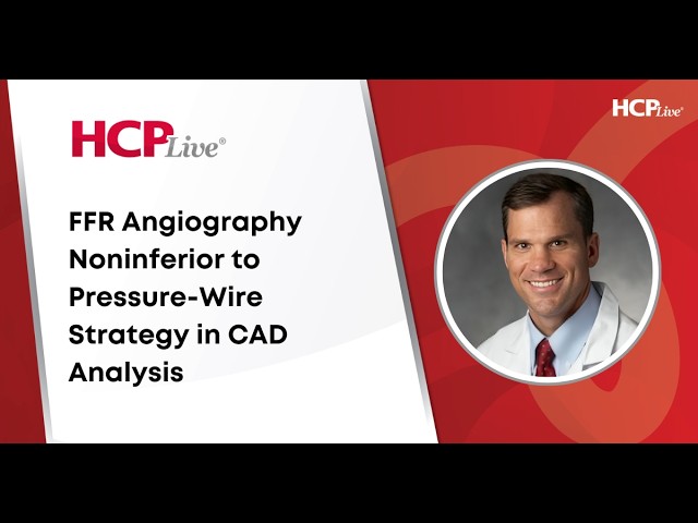 FFR Angiography Noninferior to Pressure-Wire Strategy in CAD Analysis, With William Fearon, MD