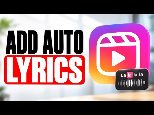 How To Get Auto Lyrics On Instagram Reels In 2026