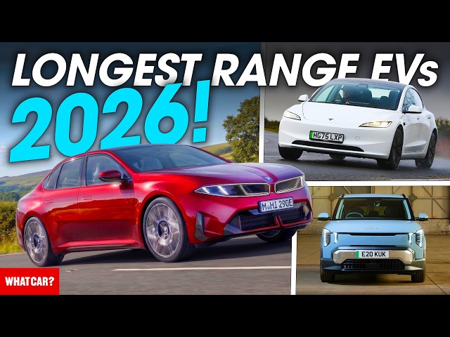 Top 10 Longest Range Electric Cars in 2026 – How Far Can They REALLY Go?