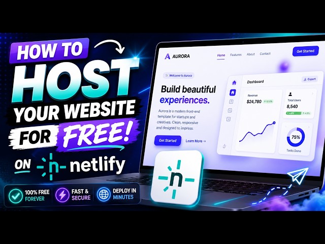 How to Host Your Website on Netlify for FREE