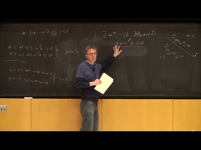 Lecture 6 "Perceptron Convergence Proof" -Cornell CS4780 SP17