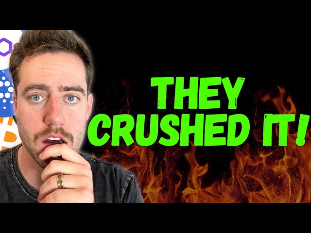 THEY CRUSHED EARNINGS