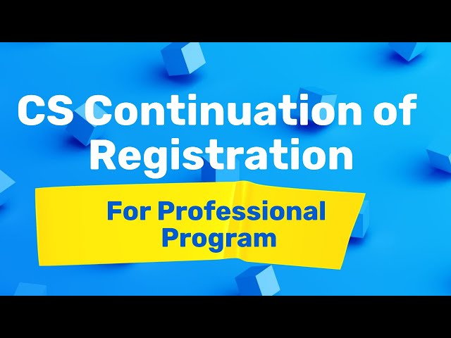 How To Apply for ICSI Continuation of Registration? What Is This All About? by ICSI LIVE UPDATE