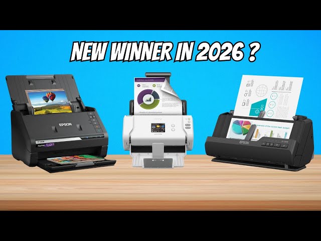 Best Document Scanner 2026 – Fast, Portable & Wireless Models