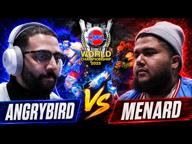 MENARD’S BLANKA GOES WILD vs ANGRYBIRD’S AKUMA! 🔥 SFL World Championship 2025 | SF6