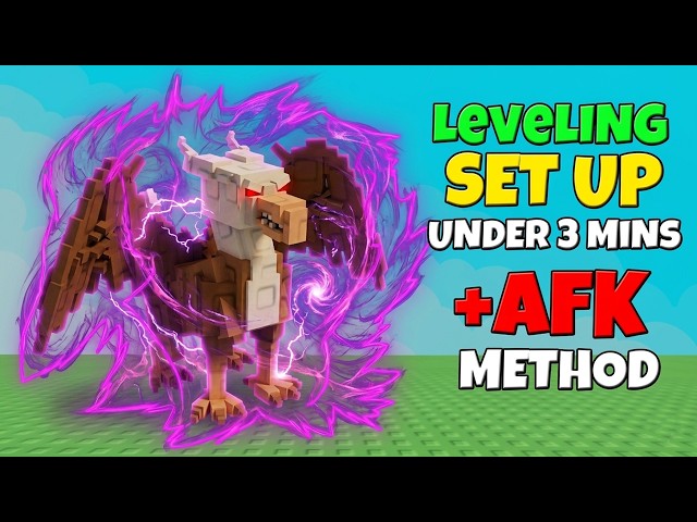 Fast Leveling Set UP "Under 3 Minutes" in Grow A Garden! Roblox