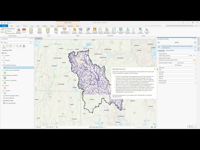 ArcGIS Pro - Buffer