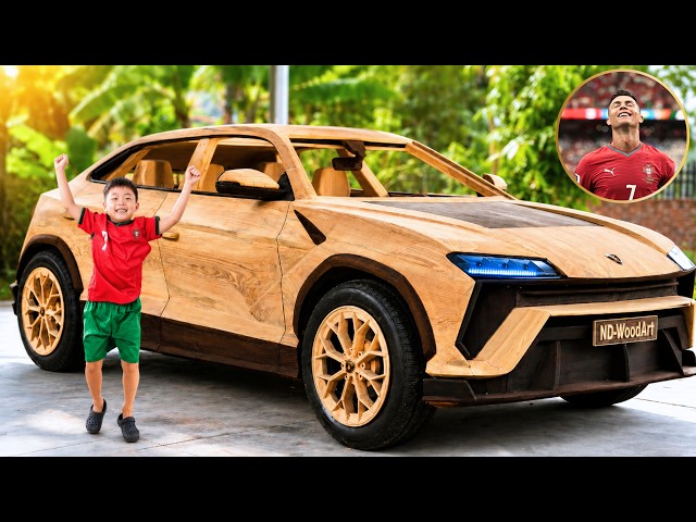 I Built Cristiano Ronaldo’s Lamborghini for My Son