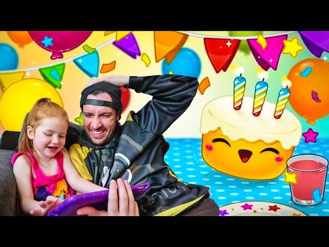 Adley App Reviews | Toca Birthday Party | Cake Decorating and SURPRISE PRESENTS for my MOM