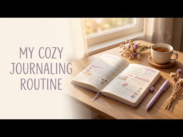 My Cozy Journaling Routine 📖☕ | Slow Morning & Self-Care