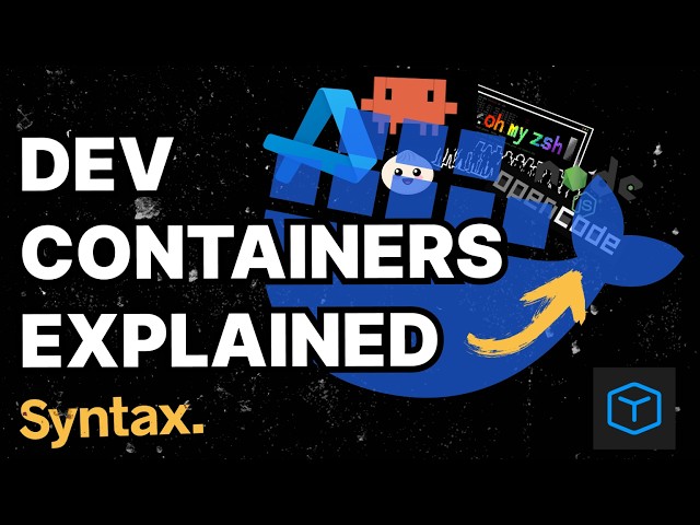 you should be using dev containers