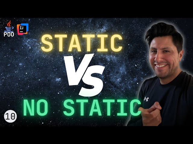 STATIC en Java - Variables y Métodos Estáticos vs No Estáticos