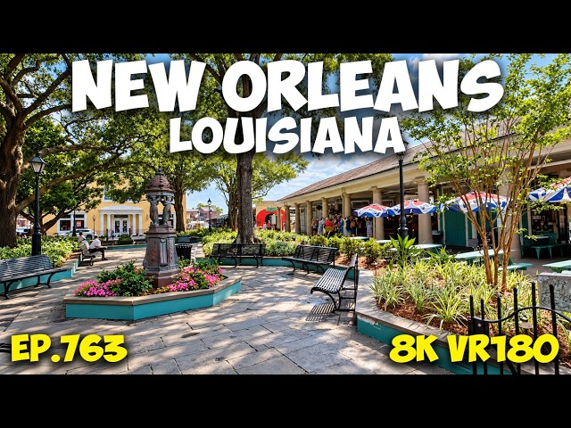 Architectural Oasis: Exploring Latrobe Park New Orleans ep.763 #8k #vr180 #3d #travel