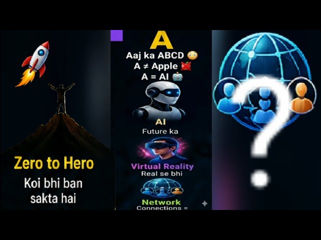 Ye hai Modern ABCD of 21st Century —AI, Blockchain, Coding aur Technology define karte hain future.