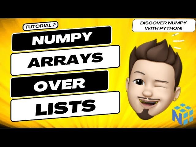 🔥 ARRAYS vs. LISTS! Numpy Arrays vs. Python Lists! 📊