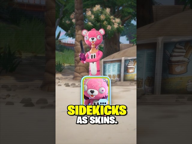 Fortnite Made Sidekicks Into SKINS.