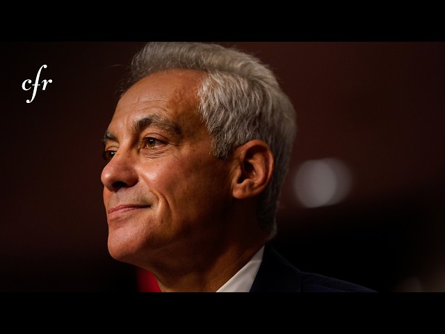 A Conversation With Rahm Emanuel