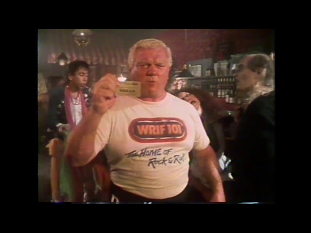 WRIF Dick the Bruiser D.R.E.A.D. Commercial (disco dancer)