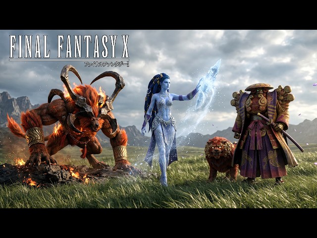 FINAL FANTASY X Remake – All Aeons (Epic Showcase)