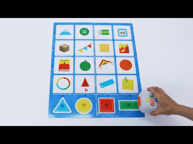 01 Exploration Maps Mathematics- Shape Matching Activity with MatataStudio Coding Set Tale-Bot Pro
