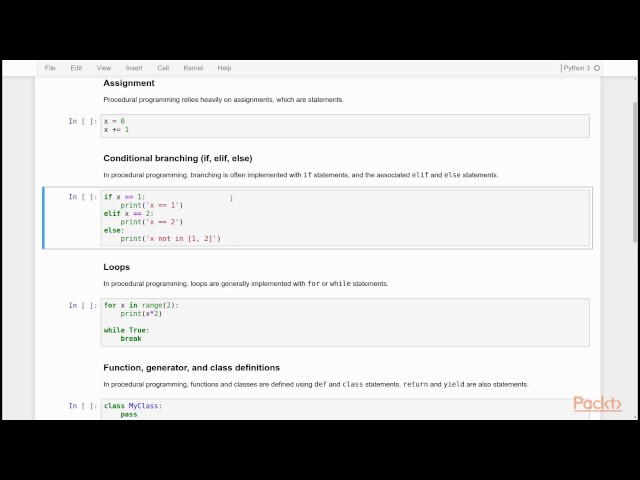 Functional Programming in Python : The Difference Between Statements and Expressions | packtpub.com