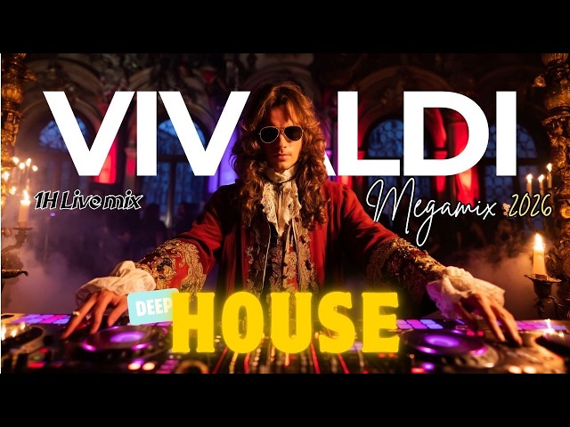 VIVALDI x DEEP HOUSE | The Ultimate 1H Megamix 2026 — Baroque Fire Meets The Dancefloor