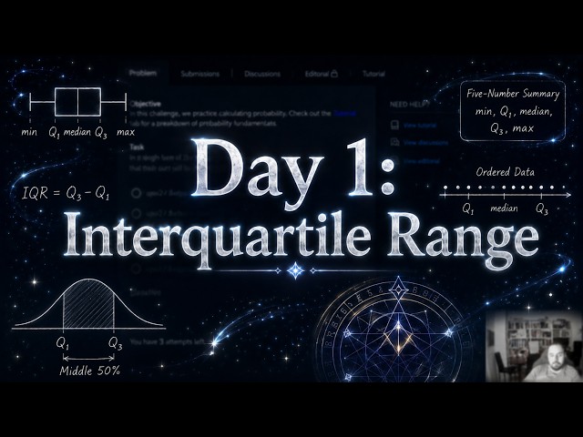 Day 1: Interquartile Range | HackerRank