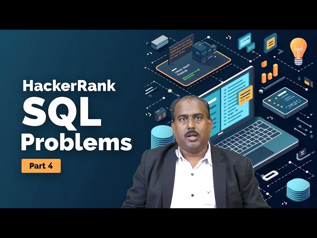 HackerRank SQL Problems Part 4 by Mr. B Ramesh
