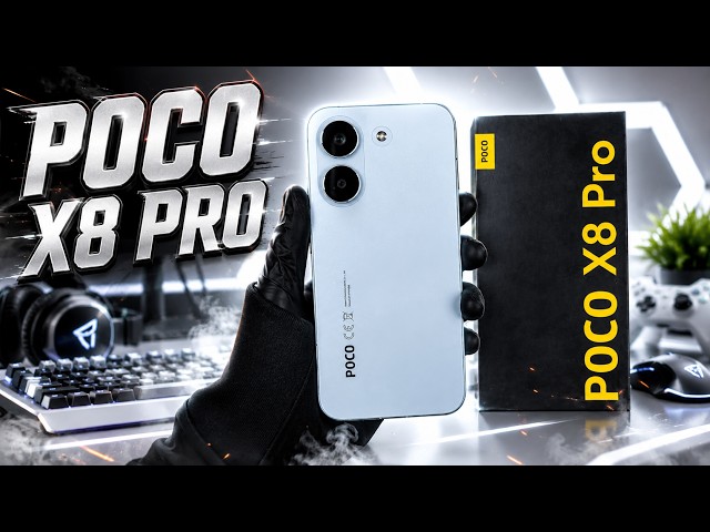 POCO X8 Pro Unboxing | Hands-On, Antutu, Design, Unbox, Camera Test