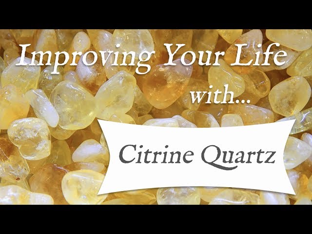 CITRINE 💎 TOP 4 Crystal Wisdom Benefits of Citrine Crystal / Citrine Quartz! | Stone of Abundance