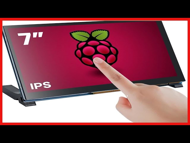 Hosyond 7 Inch Touchscreen IPS Display for Raspberry Pi – Crisp, Responsive, Plug & Play