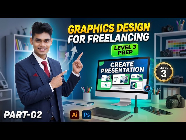 Graphics Design for Freelancing Level 3 Preparation Part-02 | Complete Guide (Bangla)