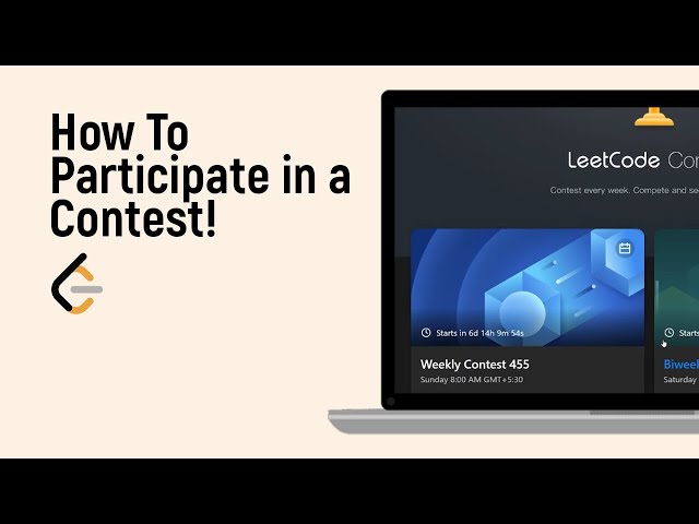 How to Participate in a LeetCode Contest [easy]