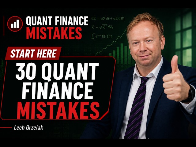 Introduction | The Biggest Mistakes in Quant Finance