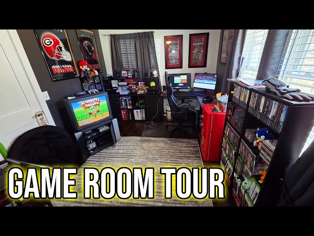 A Small But MIGHTY Retro Game Collection! | Game Room Tour