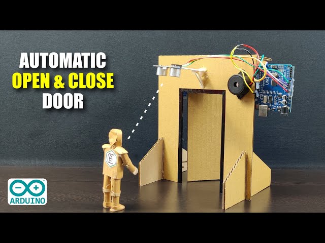 Automatic Door Opening System using Arduino || Automatic Door|| Arduino Projects || Smart Door