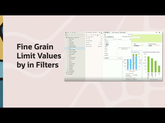 Granular Limit of Values in your Oracle Analytics Filters