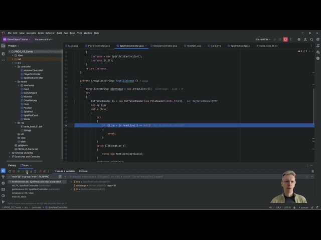 JAVA Projekt PROG of Cards Teil 02