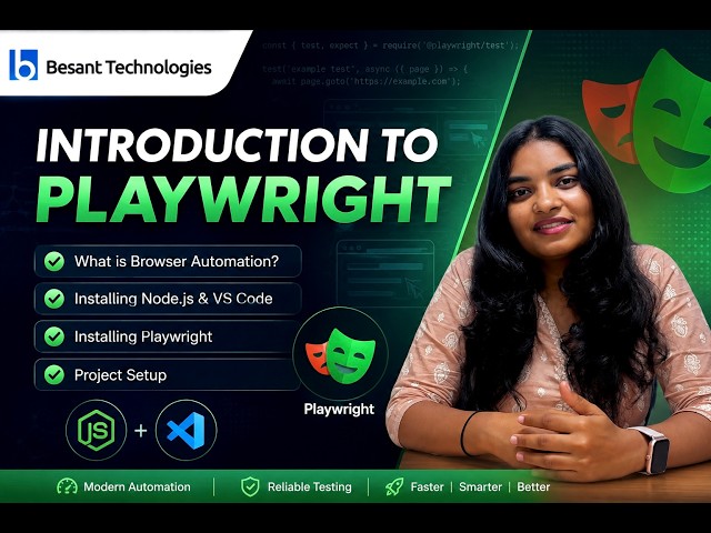 Playwright Tutorial for Beginners | Introduction to Playwright | Automation Testing