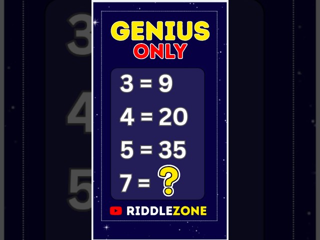 Gunius Test #mathpuzzles #puzzles #riddles #riddlezone