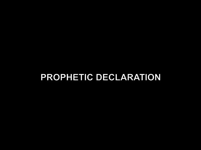 ASOTELE WOLI - PROPHETIC DECLARATION // 05-10-2026
